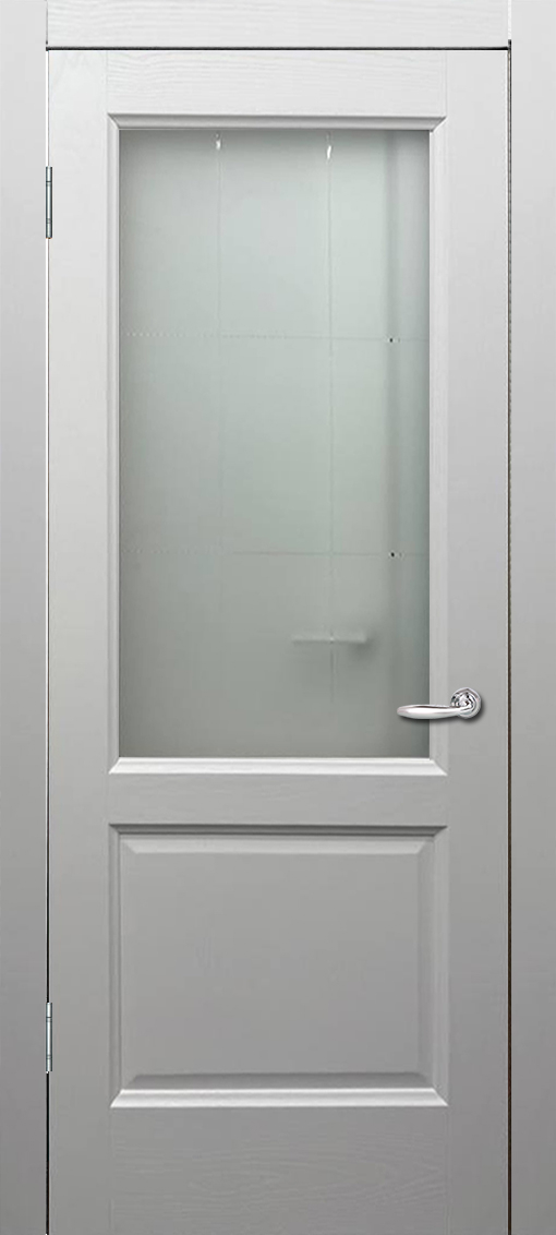 межкомнатные двери  Wanmark Ника модерн Решётка ясень пломбир