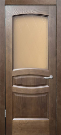 	межкомнатные двери 	Wanmark Агата Ромб бронза дуб миндаль