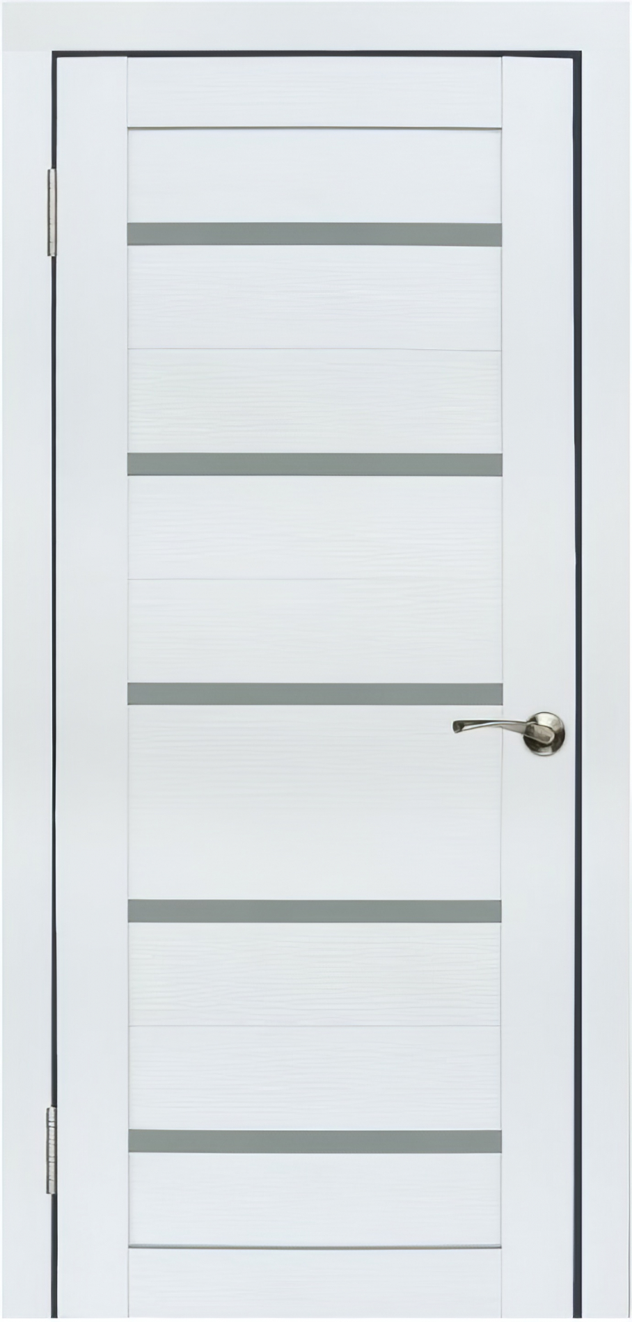 межкомнатные двери  Wanmark D1 ДО матовое белый бланко