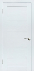 	межкомнатные двери 	Wanmark D1 ДГ белый бланко
