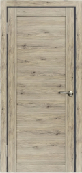 	межкомнатные двери 	Wanmark D1 ДГ рустик пепельный